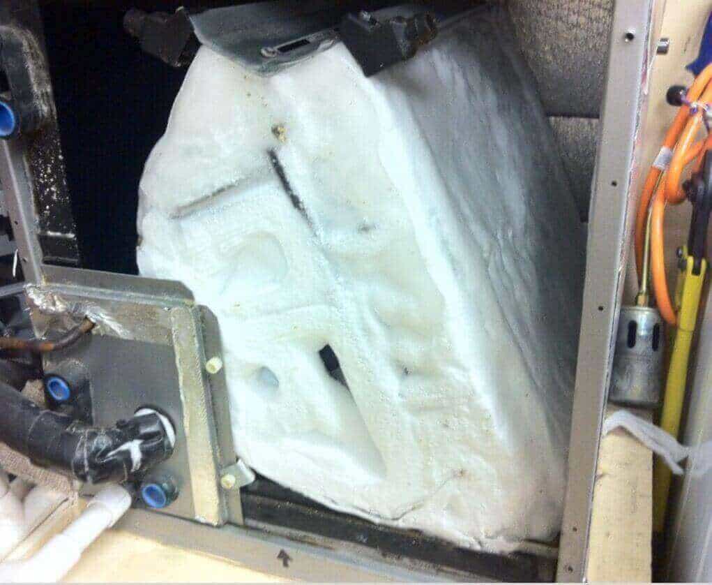AC frozen coils